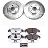 PowerStop K5752-26 09-11 fits Audi A4 Front Z26 Street Warrior Brake Kit