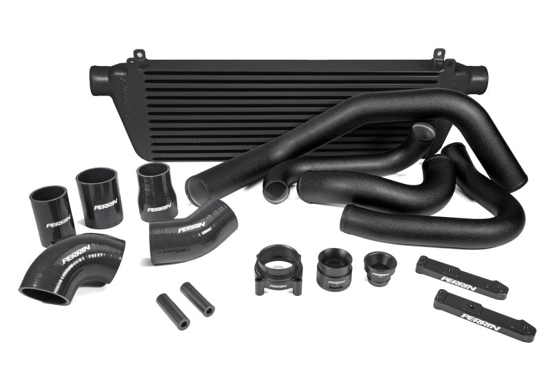 Perrin PSP-ITR-441BK/BK 22-23 fits Subaru WRX Front Mount Intercooler Kit (Black Tubes & Black Core)