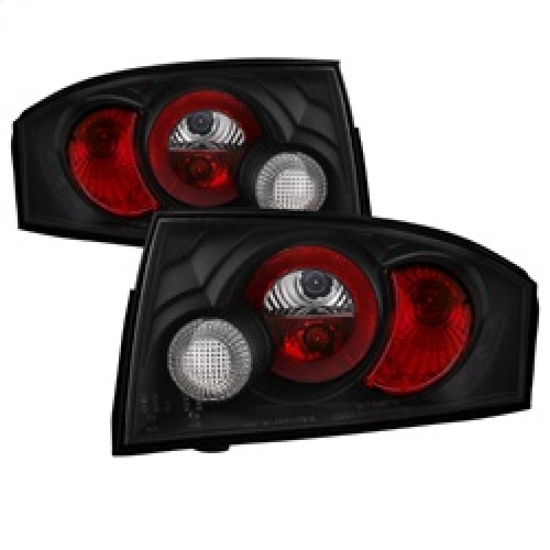 Spyder 5000408 fits Audi 00-06 TT Euro Style Tail Lights Black ALT-YD-ATT99-BK