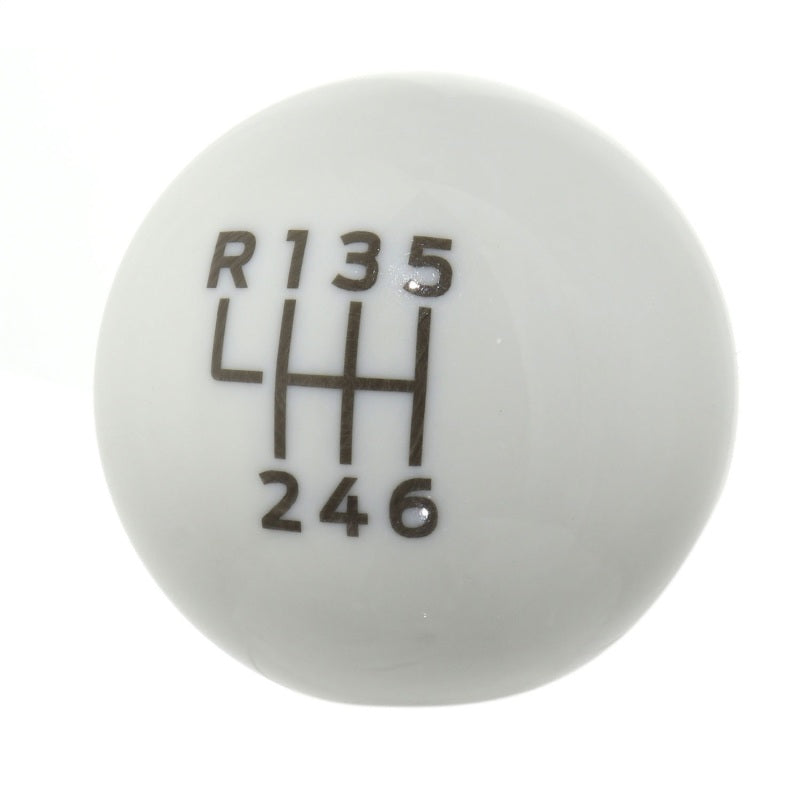 fits Ford 15-19 Racing M-7213-M8B fits Ford 15-19 Mustang EcoBoost / GT w/ 6-Speed Manual Transmission Bullitt White Shift Knob