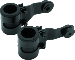 BikeMaster 152415 BikeMaster 35mm Headlight Brackets - Black