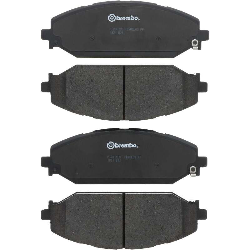 Brembo OE P23193 19-22 fits Ram 1500 Front Low-Met Brake Pad