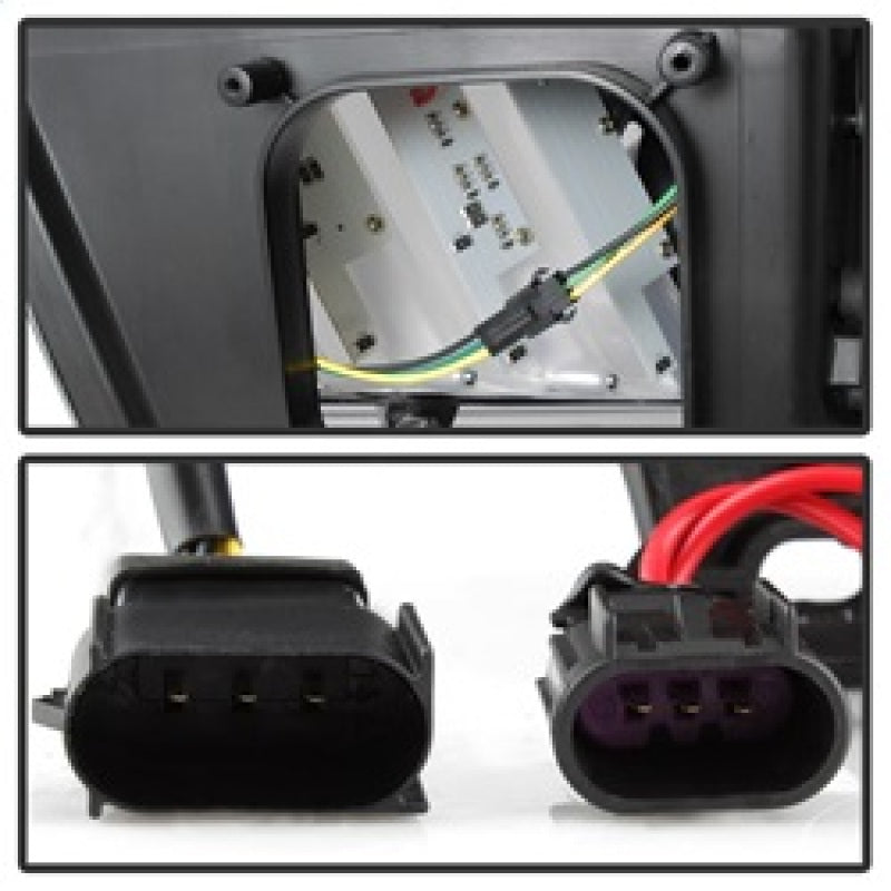 Spyder 5085429 fits Ford 10-13 Mustang - Halogen - Projector Headlights - LED S