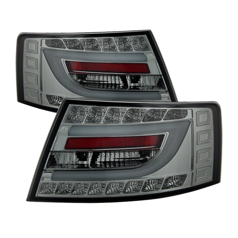 Spyder 5080776 fits Audi 05-08 A6 4Dr Sedan Only Light Bar LED Tail Lights Smke
