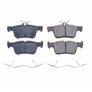 PowerStop 17 fits Ford Edge Rear Z17 Evolution Ceramic Brake Pads w/Hardware