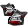 Spyder 5085139 fits Ford 12-14 Focus 5DR LED Tail Lights - Black (ALT-YD-FF12-L