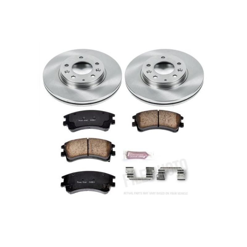 PowerStop KOE2448 fits Mazda 03-05 6 Front Autospecialty Brake Kit