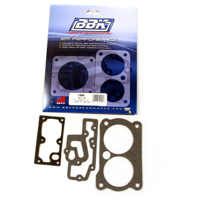 BBK  1584 GM 305350 LT1 Twin 58mm Throttle Body Gasket Kit