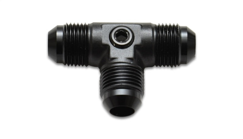 Vibrant 16548 -8AN to -8AN Male Tee Adapter Fitting with 1/8in NPT Port