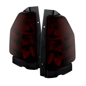 9029844 Xtune fits GMC 02-09 Envoy OEM Style Tail Lights -Red Smoked ALT-JH-GE