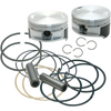 S&S 92-1210 Cycle 1999+ BT 3-7/8in Piston Set - Standard