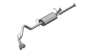 CORSA Performance 14577 Corsa 2007-2008 fits Toyota Tundra Double Cab/Crew Max 5.7L V8 Polished Sport Cat-Back Exhaust