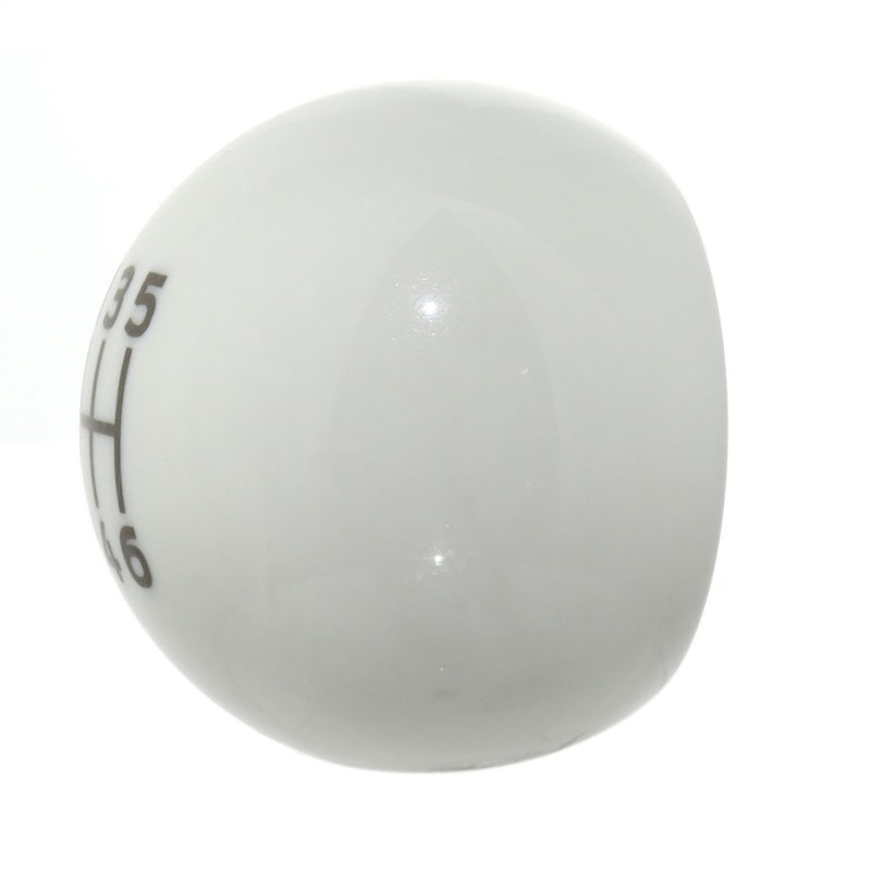 fits Ford 15-19 Racing M-7213-M8B fits Ford 15-19 Mustang EcoBoost / GT w/ 6-Speed Manual Transmission Bullitt White Shift Knob