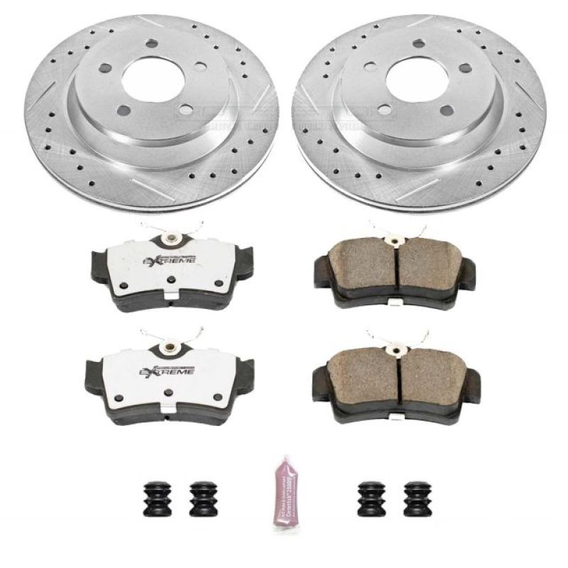 PowerStop K1306-26 94-99 fits Ford Mustang Rear Z26 Street Warrior Brake Kit