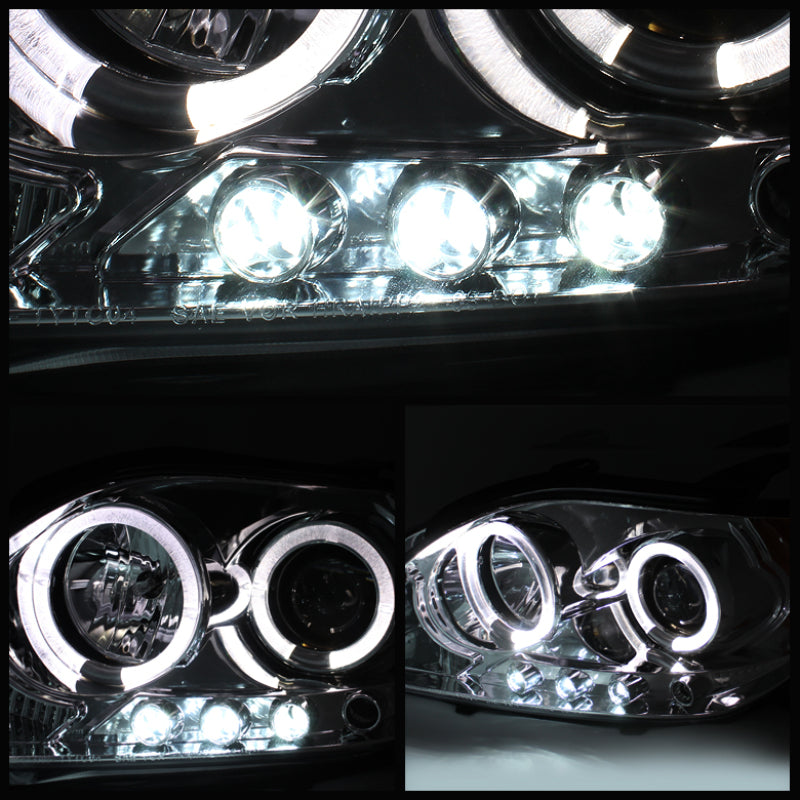 Spyder 5073327 fits Scion 08-10 TC Projector Headlights LED Halo -Replaceable L