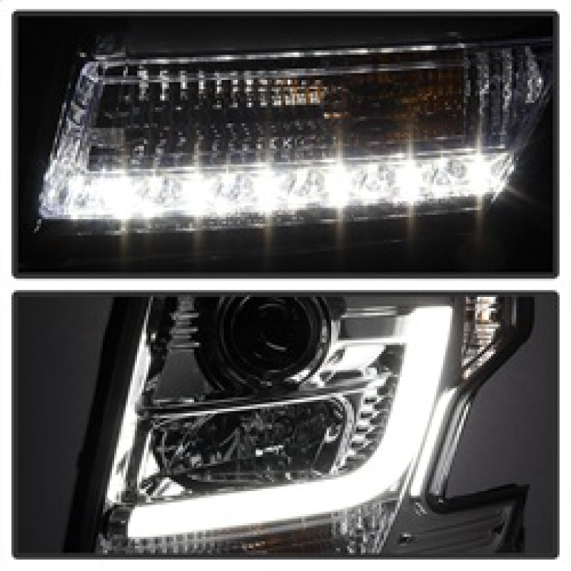 Spyder 5082534 fits Chevy Tahoe / Suburban 2015 -2016 Projector Headlights - DR