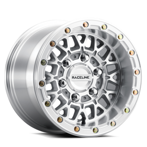 Raceline A15 Omega 15x10in / 4x137 BP / 10mm Offset / 110.18mm Bore - Machined