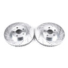 PowerStop fits Pontiac 03-08 Vibe Front Evolution Drilled & Slotted Rotors -