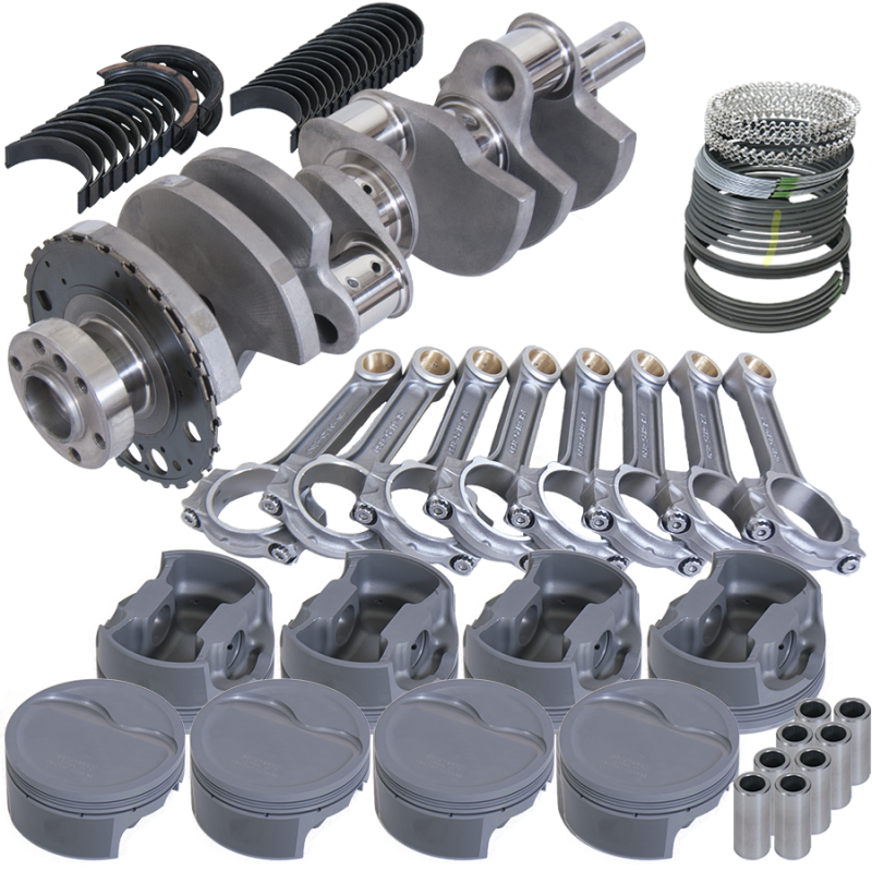 Eagle 629104030 fits Chevy LS2 4.000in Crank 24 Tth Reluctor 6.125in I-Beam Rods 4.030in Pistons Rotating Assembly