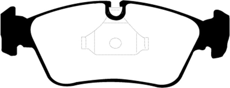 EBC DP21211 fits BMW 99-02 Z3 2.5 Greenstuff Front Brake Pads