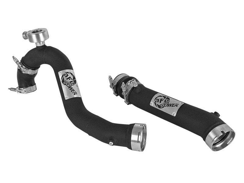 AFE 46-20384-B unner 3in Alum Hot and Cold Intercooler Tube Kit 2019 fits Ford