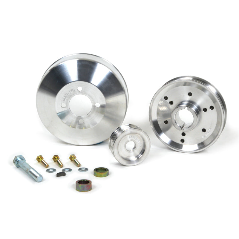 BBK  1555 Mustang 4.6 GT fits Cobra 96-01 Underdrive Pulley Kit - Lightweight CN