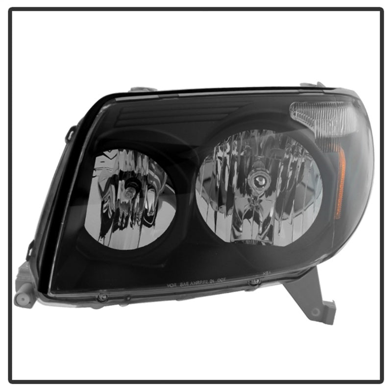9023583 Xtune fits Toyota 03-05 4Runner Crystal Headlights Black HD-JH-T4R03-A