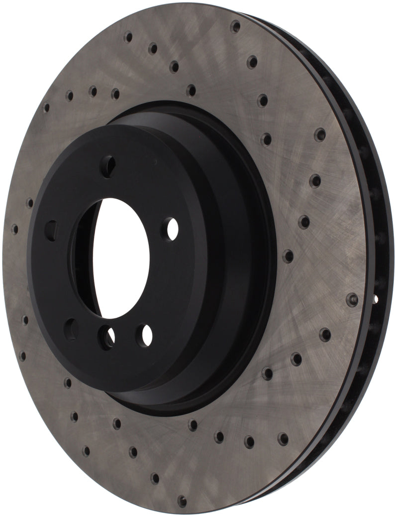 Stoptech 128.34093L 07-10 BMW 335i Cross Drilled Left Front Rotor