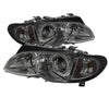 Spyder 5042422 fits BMW 02-05 E46 3-Series 4DR Projector Headlights 1PC LED Hal