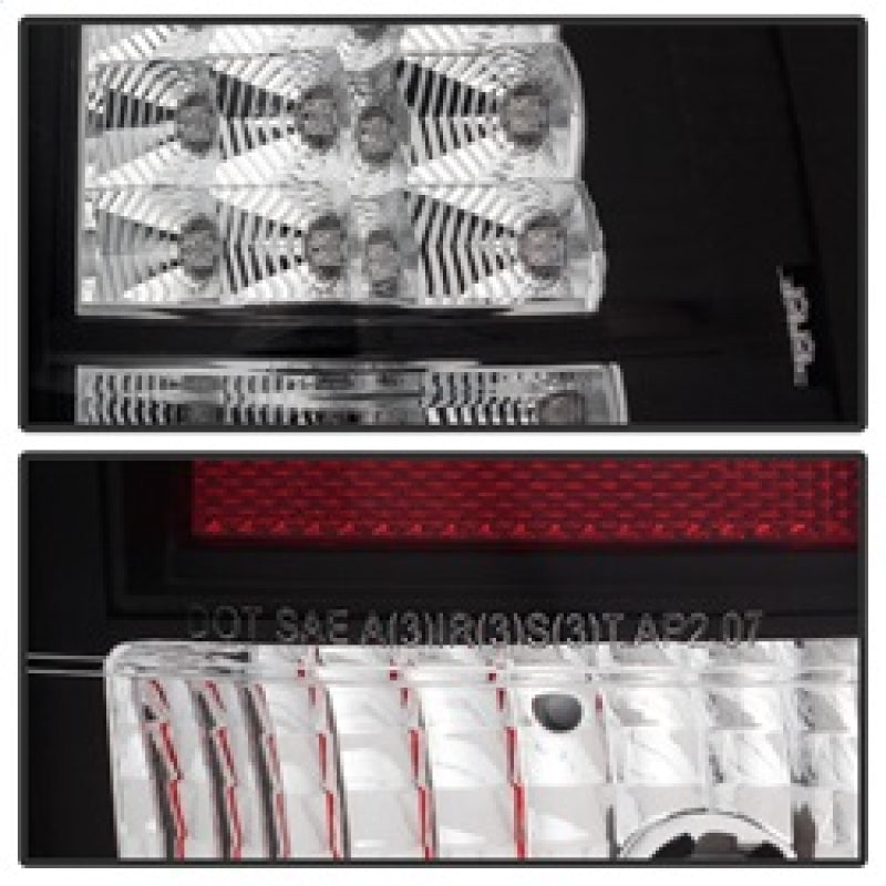 Spyder 5032461 fits Chevy 07-13 Avalanche LED Tail Lights Black ALT-YD-CAV07-LE
