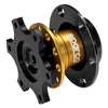 SPARCO 015R98R 6-Bolt Steering Wheel Quick Release - Gold