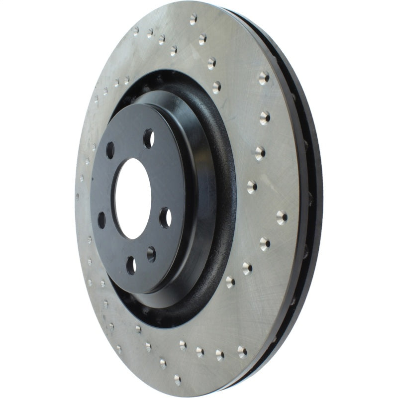 Stoptech 128.33117CL 07-10 Audi S6 Drilled Left Rear CRYO Rotor