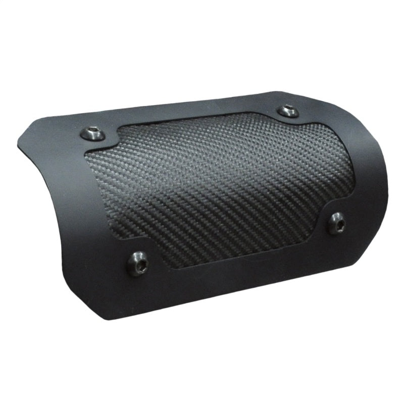 DEI  10927 Powersport Flexible Heat Shield w/Double Black Finish - 4in x 8in - B