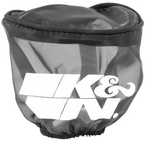 K&N Engineering RU-2780DK K&N Air Filter Wrap Black Oval Tapered 3.75in Base I/S Width x 2.5in Top I/S Width x 2.75in H