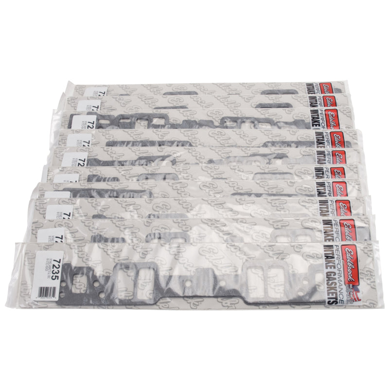 Edelbrock 72358 Bulk Intake Gasket Sets for Vortec/E-Tec Small-Block fits Chevy Includes 10-Sets