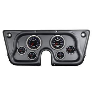 AutoMeter 7032-CB Autometer Cobalt 67-72 fits Chevy Truck C/K/K5/fits Suburban Dash Kit 6pc Tach/MPH/Fuel/Oil/WTMP/Volt