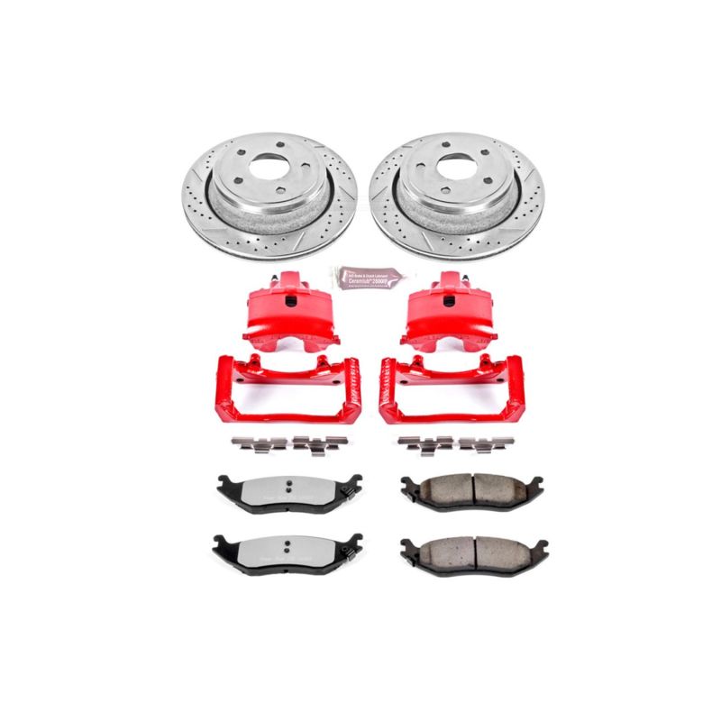 PowerStop KC2172-36 19-21 Ram 1500 Classic Rear Z36 Truck&Tow Kit w/Cals