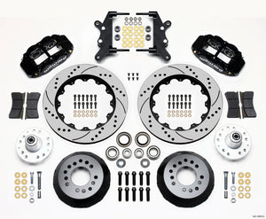 Wilwood 140-13655-D fits Narrow Superlite 6R Front Hub Kit 14.00in Drilled 60-6