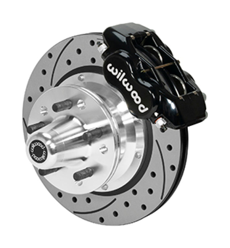 Wilwood 140-15465-D fits Forged Dynalite Pro Series Front Brake Kit Black Calip