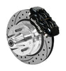 Wilwood 140-15465-D fits Forged Dynalite Pro Series Front Brake Kit Black Calip