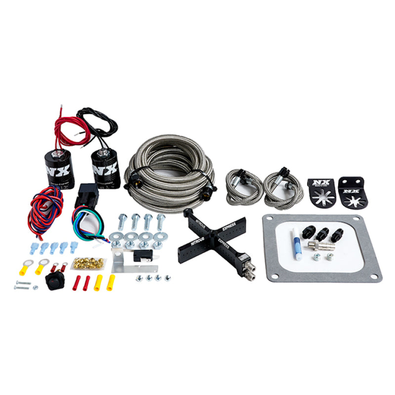 Nitrous Express 63071-00 4500 Covert Crossbar Plate System Stage 6 50-300HP (w/o