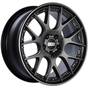 BBS CH609PBPO-MTSP CH-RII 21x10.5 5x112 ET17 CB66.5 Platinum Center Black Rim w/ SS Rim Prot Wheel -82mm PFS Req