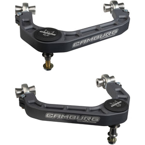 Camburg CAM-110211-GRY fits Ford F-150 2WD/4WD 21-23 KINETIK V2 Performance Billet Uniball Upper Arms