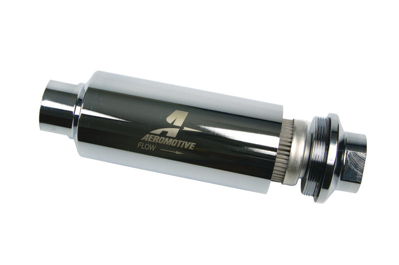 Aeromotive 12302 Pro-Series In-Line Fuel Filter - AN-12 - 100 Micron SS Element