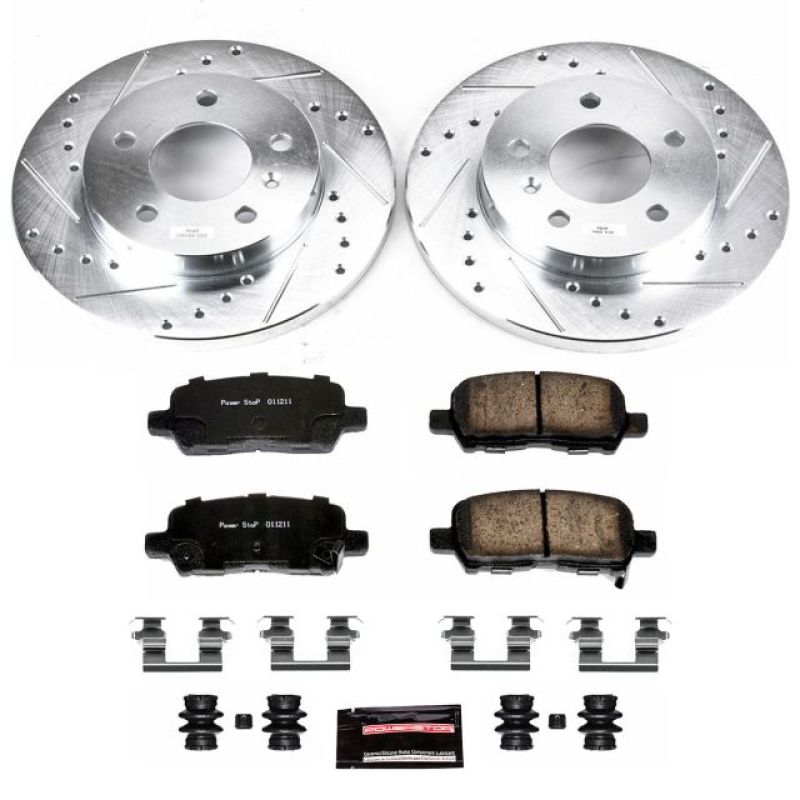 PowerStop K1602 fits Buick 05-09 Allure Rear Z23 Evolution Sport Brake Kit