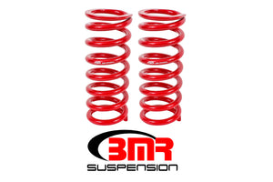 BMR SP028R Fox fits Mustang Front Lowering Springs - Red
