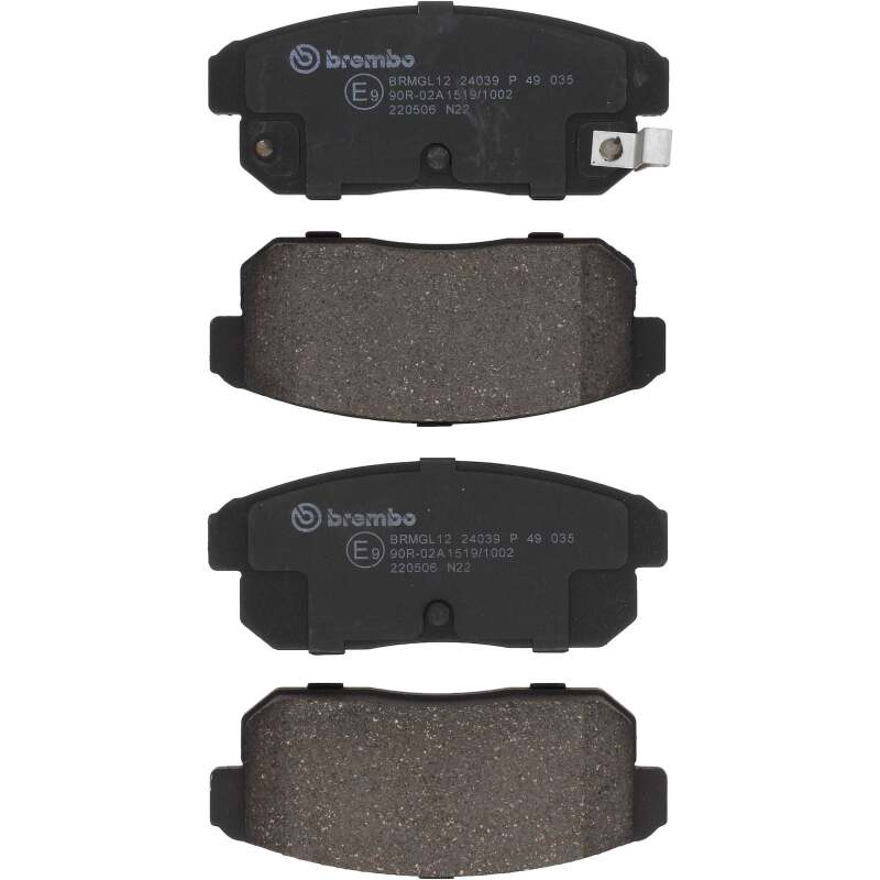 Brembo OE P49035 04 11 fits Mazda RX-8/02-04 Nissan Sentra PRIME Low-Met Brake P