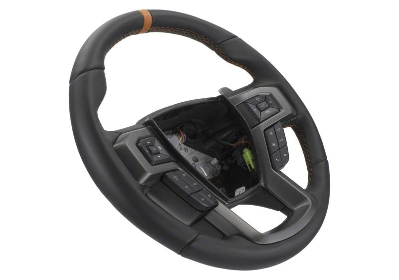 fits Ford 15-20 Racing M-3600-F15ROR 2017 F-150 Raptor Performance Steering Wheel Kit - Orange Sightline