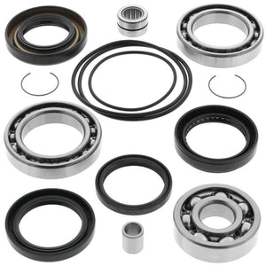 QuadBoss 413386 fits Honda TRX300 FourTrax Rear Differential Bearing & Seal Kit