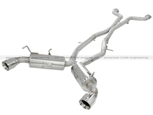 AFE 49-36107  2.5inch SS Exhaust Cat-Back 09-13 fits Nissan 370Z V6 3.7L Polish